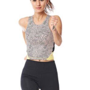 Women's Horizon Long Bra in Sublime Tok Dot - Medium